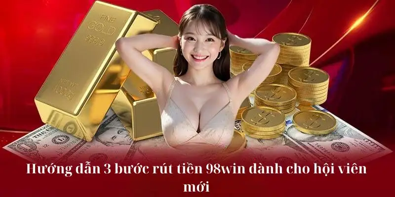 Hướng dẫn 3 bước rút tiền tại trang web dành cho hội viên mới